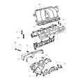 1999 Dodge Caravan Exhaust Manifold Diagram - 4781086AA