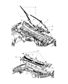 Ram Wiper Blade Diagram - 55077091AD