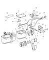 2007 Dodge Sprinter 3500 Air Duct Diagram - 5143179AA