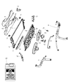 Jeep Compass Radiator Hose Diagram - 5058492AD
