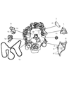 Jeep Liberty Alternator Diagram - 56041578AE