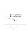 Ram ProMaster 2500 Back Up Light Diagram - 5NP86RXFAE