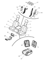 Ram 4500 Seat Cushion Diagram - 1QA42BD3AA