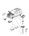 Jeep Liberty Engine Control Module Diagram - R5150466AA