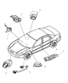 Chrysler Sebring Clock Spring Diagram - 68024154AA