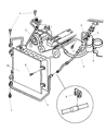 1998 Jeep Cherokee A/C Hose Diagram - 55036232