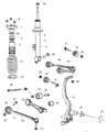 Dodge Challenger Control Arm Diagram - 68002123AC