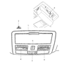 2012 Chrysler 300 Dome Light Diagram - 1RG01DX9AE