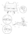 2002 Dodge Caravan Armrest Diagram - MW091QL