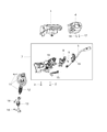 Ram 4500 Steering Column Diagram - 68144499AD