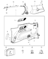 Chrysler Voyager Seat Switch Diagram - 68234024AA