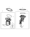 Dodge Fuel Level Sensor Diagram - RL136022AH