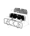Jeep Tachometer Diagram - 5018113AA