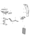 Chrysler Aspen Air Duct Diagram - 55362513AE