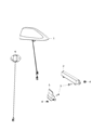 Ram Antenna Diagram - 68366536AA