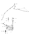2017 Chrysler 300 Windshield Washer Nozzle Diagram - 68260029AA