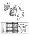Chrysler Sebring Valve Body Diagram - MR486683