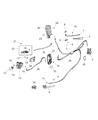 Ram Door Hinge Diagram - 68329892AA