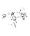 1998 Jeep Wrangler Fuel Rail Diagram - 53013017AB