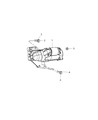 Jeep Compass Starter Motor Diagram - RX033440AC