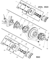 1999 Dodge Ram 3500 Brake Pad Diagram - V1016279AD