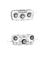 Chrysler 200 A/C Switch Diagram - 56054331AC