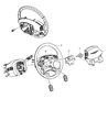 2007 Chrysler Pacifica Steering Wheel Diagram - 1FS601DVAA