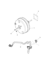 2020 Ram ProMaster City Brake Booster Diagram - 68269692AA