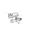 2004 Chrysler Sebring Brake Master Cylinder Diagram - 5019401AA