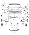 Chrysler Concorde Headlight Diagram - 4780010AE