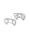 Dodge Durango Instrument Cluster Diagram - 68028117AB