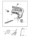 Chrysler 300 Intake Manifold Diagram - 4591863AM