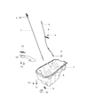 Jeep Renegade Dipstick Diagram - 68254546AA