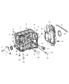 Jeep Exhaust Seal Ring Diagram - 5104629AA