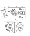 2002 Dodge Ram 1500 Brake Disc Diagram - 52009968AA