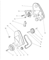 Chrysler Cirrus Timing Belt Diagram - 4667606