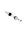 Jeep Commander CV Boot Diagram - 5140759AA
