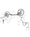 Dodge Journey ABS Control Module Diagram - 68038226AA