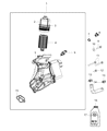 Ram Coolant Filter Diagram - 68498720AA