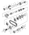 Jeep Brake Drum Diagram - 5175983AA