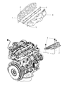 2009 Dodge Nitro Exhaust Heat Shield Diagram - 53013913AA