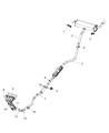 Chrysler 200 Catalytic Converter Diagram - 68234997AB