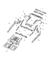 Jeep Axle Beam Diagram - 68298731AD