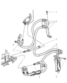 2004 Jeep Liberty Power Steering Hose Diagram - 52129073AA