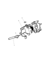Jeep Accelerator Cable Diagram - 4854061AD