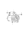 Dodge Dart Starter Motor Diagram - R6029698AA