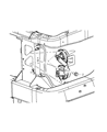Ram Horn Diagram - 5026995AA