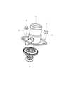 Ram Thermostat Diagram - 52028898AI