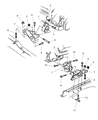 1998 Jeep Grand Cherokee Engine Mount Bracket Diagram - 52059219