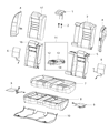 2022 Chrysler 300 Armrest Diagram - 5ZC54DX9AA